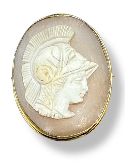 Spilla Mandile 1922 Donna Cammei antichi in Argento Conchiglia 2MCICMMAU1 - 2MCICMMAU1